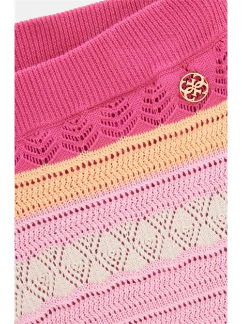 cotton crochet palazzo pant GUESS | J6GB04 Z5480S40Q